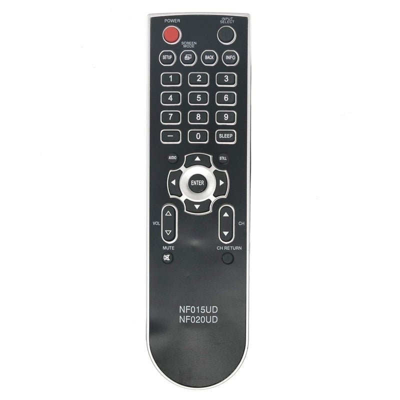 WINFLIKE New Universal Remote NF015UD NF020UD Compatible with LC195SSX, LC225SL9 LC225SSX LC260SC8 LC260SS8 LC320SL8 LC320SS8 LC320SS8A LC195SL9A LC195SL9B LC195SSX Emerson Sylvania TV - Image 3